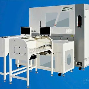 Máy thổi lông, bông tự đồng 2 đầu ra 8 cân, Hiệu HEYI